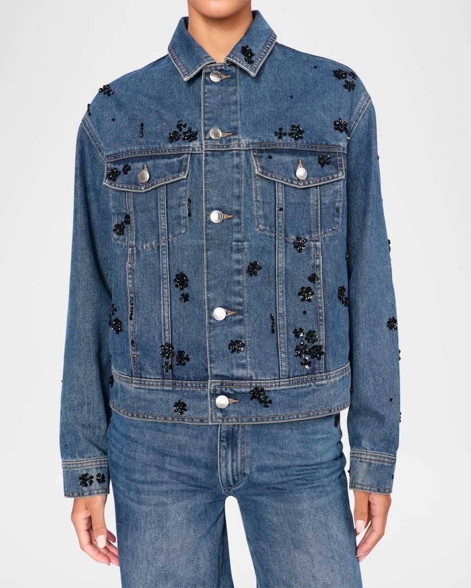 Jodie Embellished Denim Jacket